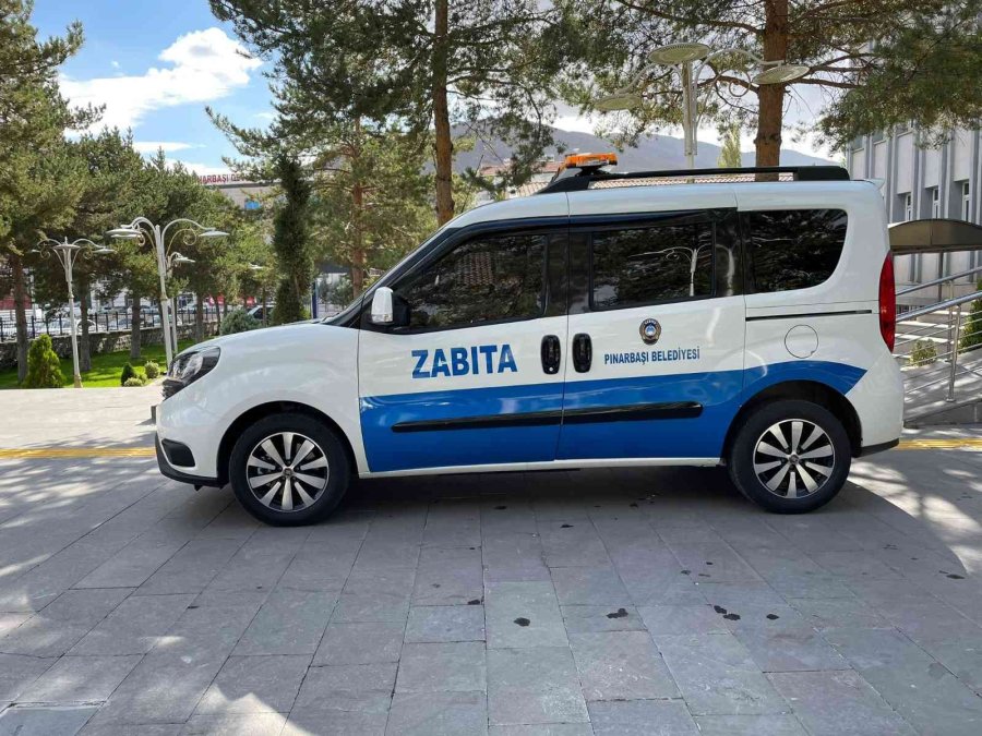 Pınarbaşı Belediyesi’ne Zabıta Aracı Desteği