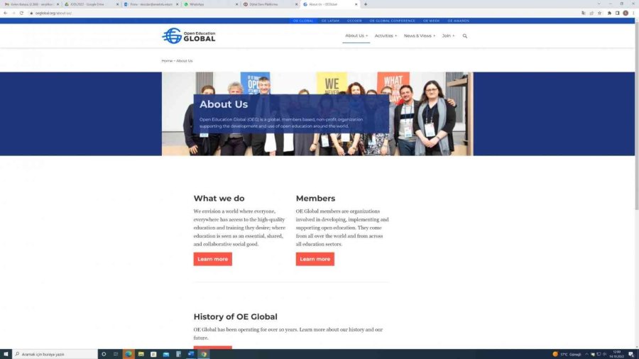 Anadolu Üniversitesi “open Education Global” Üyesi Oldu