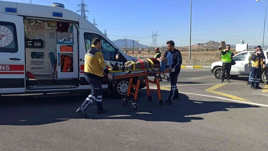 Konya’da Trafik Kazası: 2 Yaralı