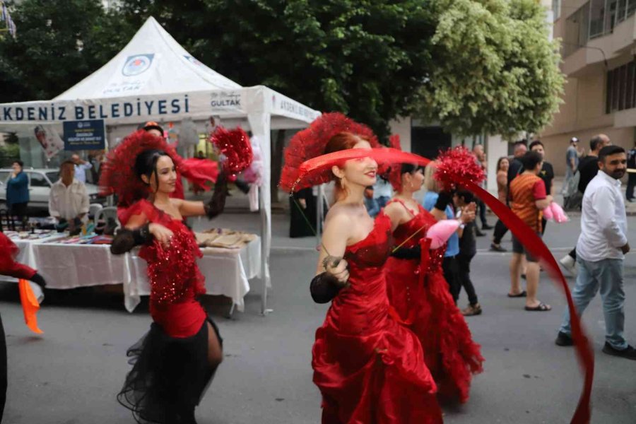 Çamlıbel Sokak Şenliği, Renkli Görüntülerle Başladı