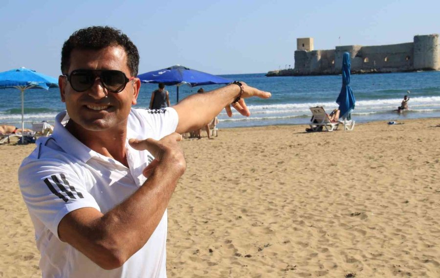 Kızkalesi’nde Sonbaharda Da Deniz Keyfi Sürüyor