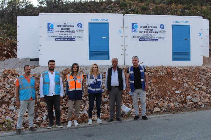 Akseki Ve Gündoğmuş’ta Yanan İçme Suyu Hatları Yenileniyor