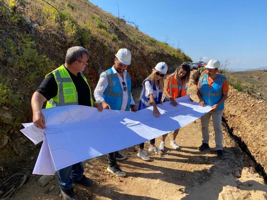 Akseki Ve Gündoğmuş’ta Yanan İçme Suyu Hatları Yenileniyor