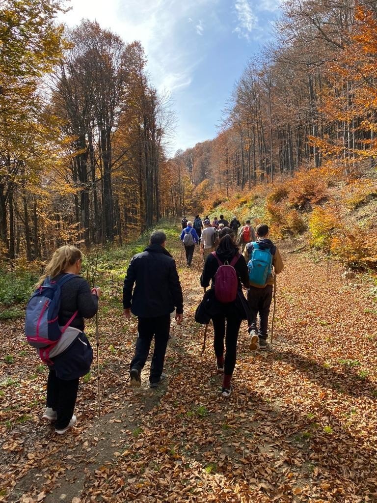 Doğa Tutkunları Domaniç’in Eşsiz Sonbahar Manzarasında Yürüdü