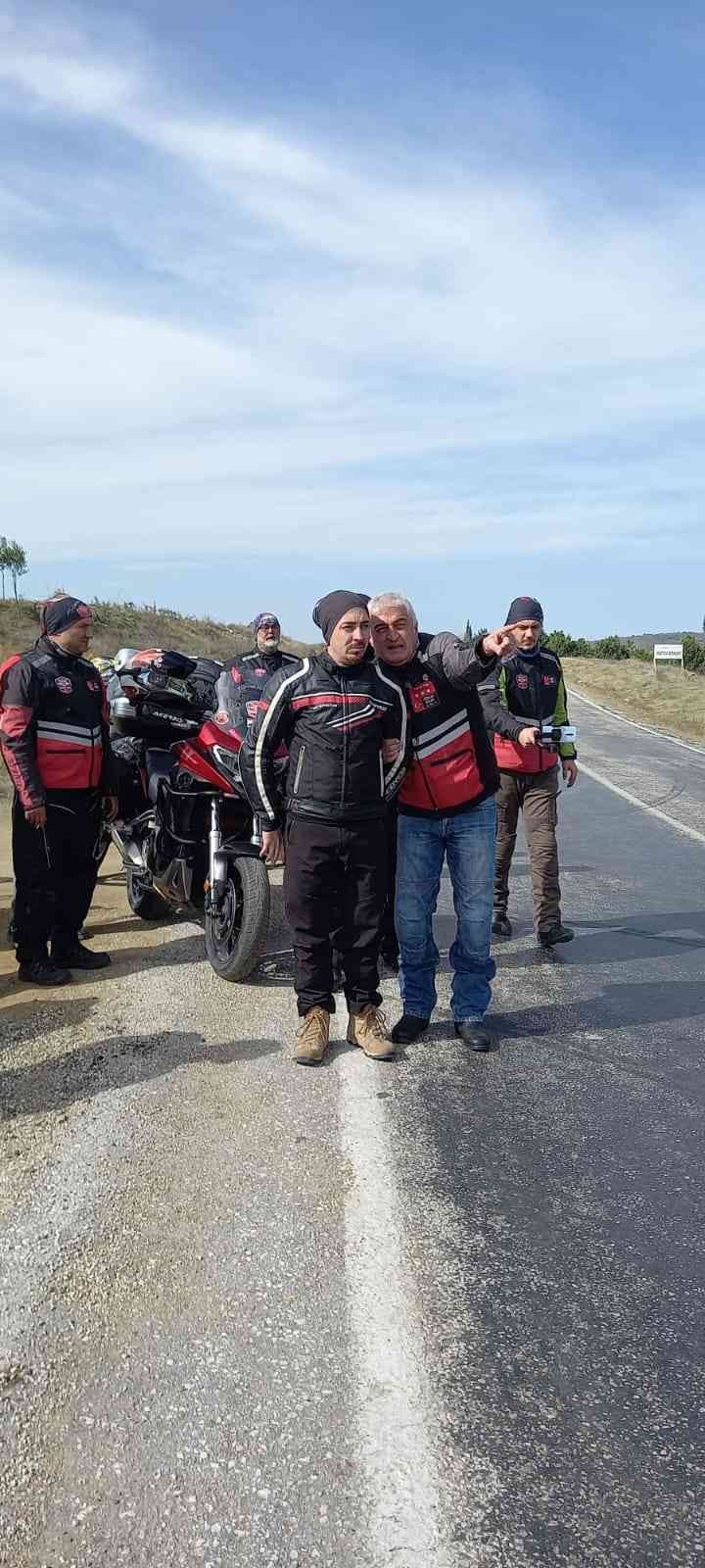 Motosiklet Sürücüleri Doğayla İç İçe Eğitim Aldı