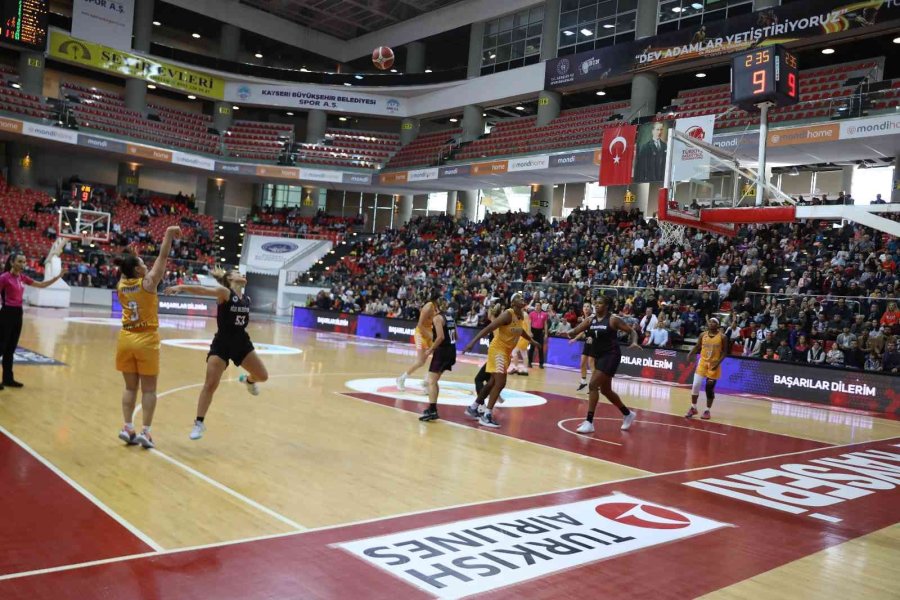 Melikgazi Kayseri Basketbol Takımı, Rize’yi Mağlup Etti
