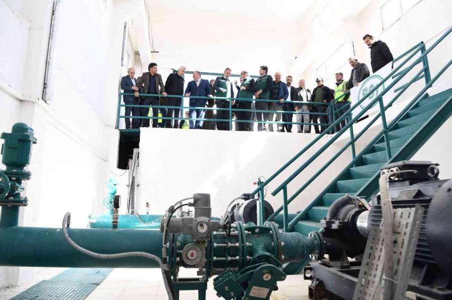 Vali Akkoyun Taşkale Göleti Vana Açılışına Katıldı