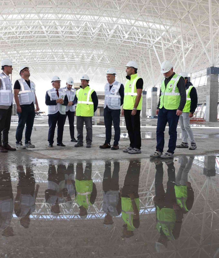 Başkan Büyükkılıç’tan Havalimanı İncelemesi