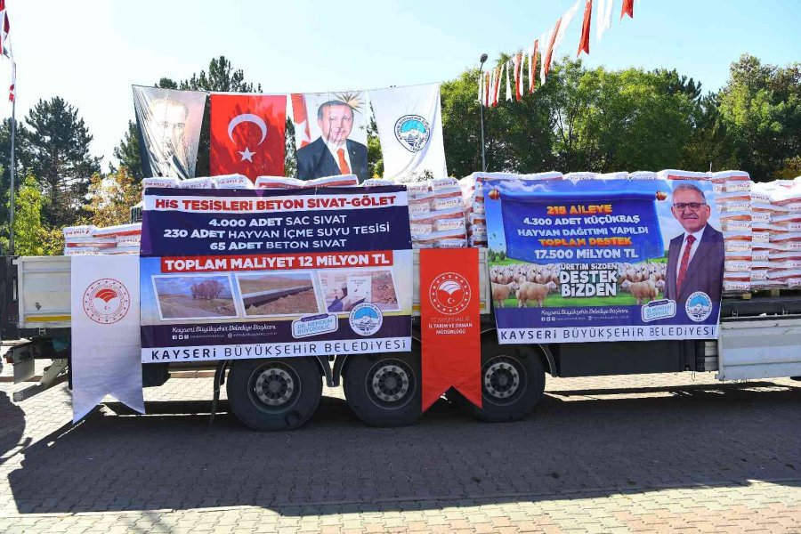 Başkan Büyükkılıç, Çiftçiye Bin 500 Ton Daha Tohum Dağıttı
