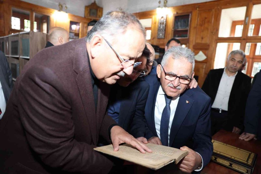 Büyükkılıç’tan Vali Çiçek Ve Özhaseki İle Birlikte Turizm Gezisi