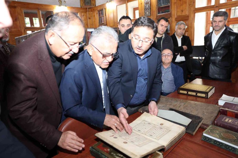 Büyükkılıç’tan Vali Çiçek Ve Özhaseki İle Birlikte Turizm Gezisi