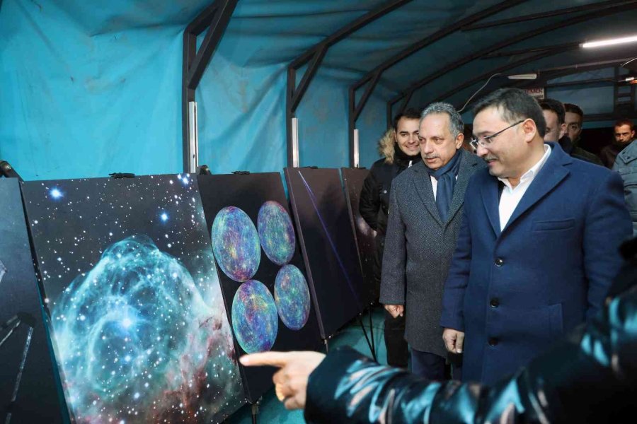 Talas Belediyesi’nden Uzayın Derinliklerine Götüren Sergi