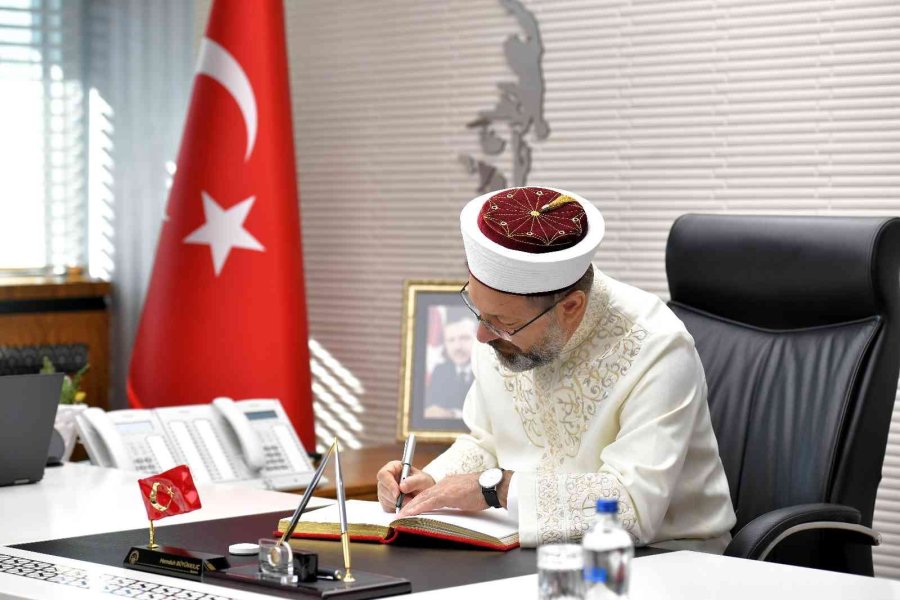 Diyanet İşleri Başkanı Erbaş’tan Başkan Büyükkılıç’a Ziyaret