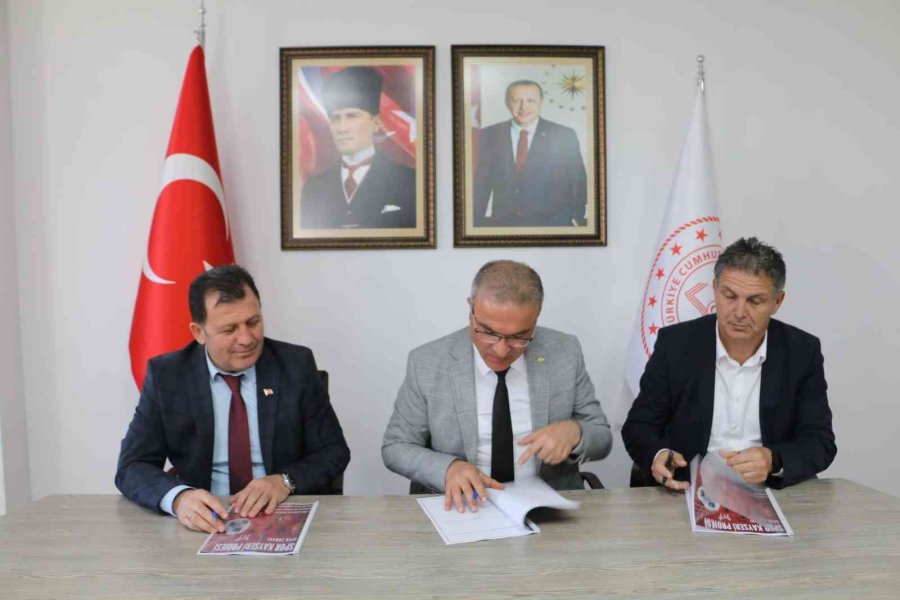 “spor Kayseri” Protokolü İmzalandı