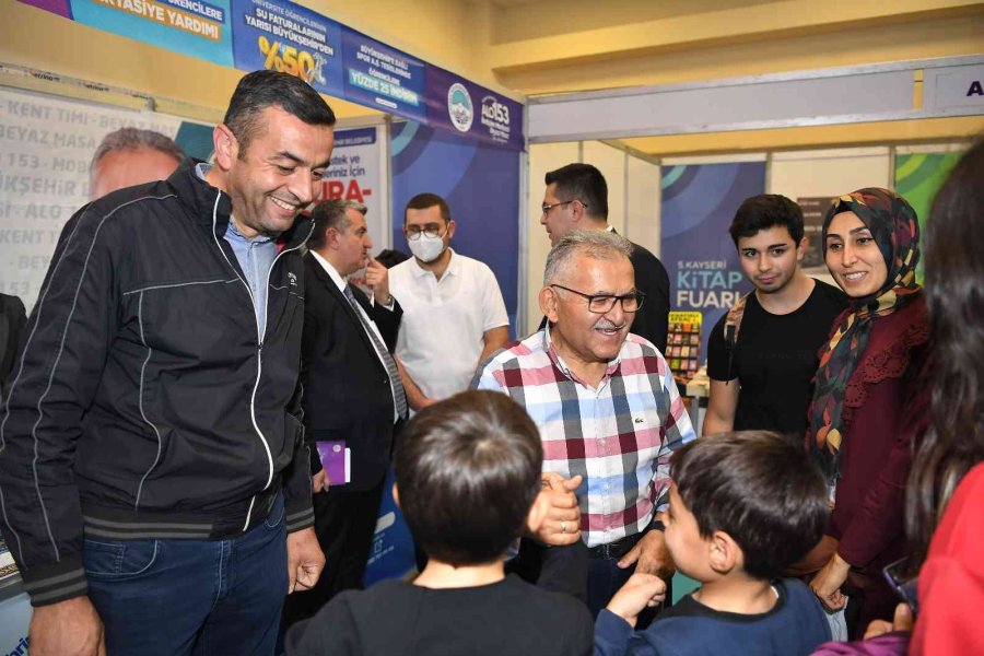 Kayseri Kitap Fuarı, Ünlü Yazarların Uğrak Yeri Oldu