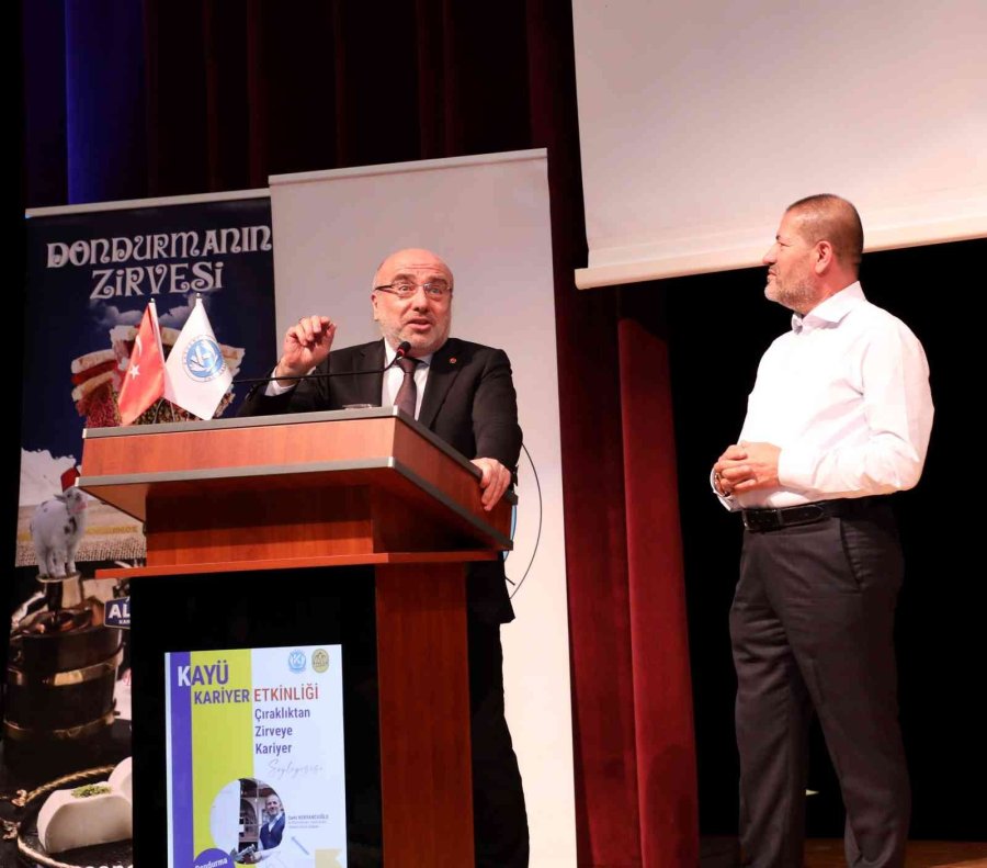 Kayü’de ’çıraklıktan Zirveye’ Söyleşisi Devam Ediyor