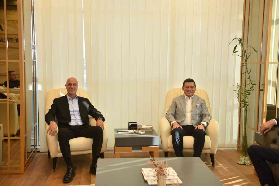 Başkan Tütüncü’den, Atso Başkanı Bahar’a Ziyaret