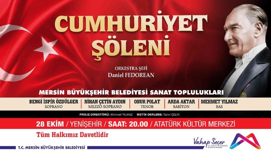 Mersin’de 2 Önemli Oratoryo İle Cumhuriyet Taçlanacak