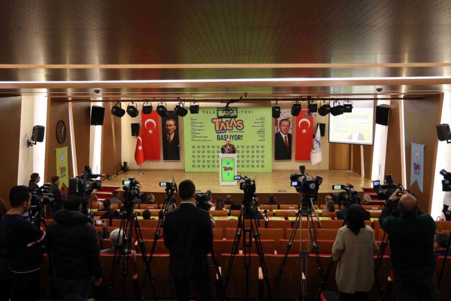 Talas’ta Festival Heyecanı Başlıyor