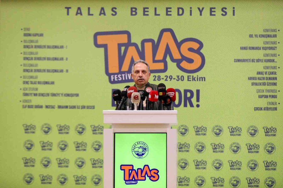 Talas’ta Festival Heyecanı Başlıyor