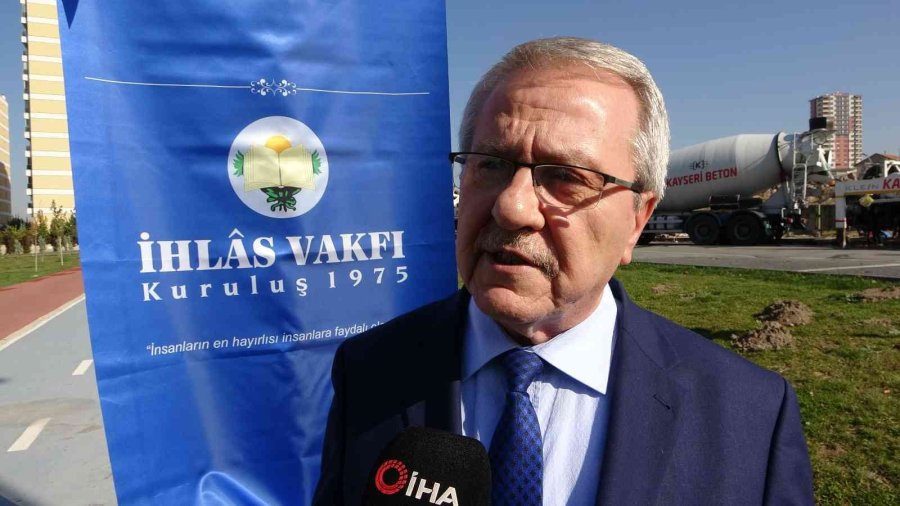 İhlas Vakfı Yurdunun Temeli Atıldı