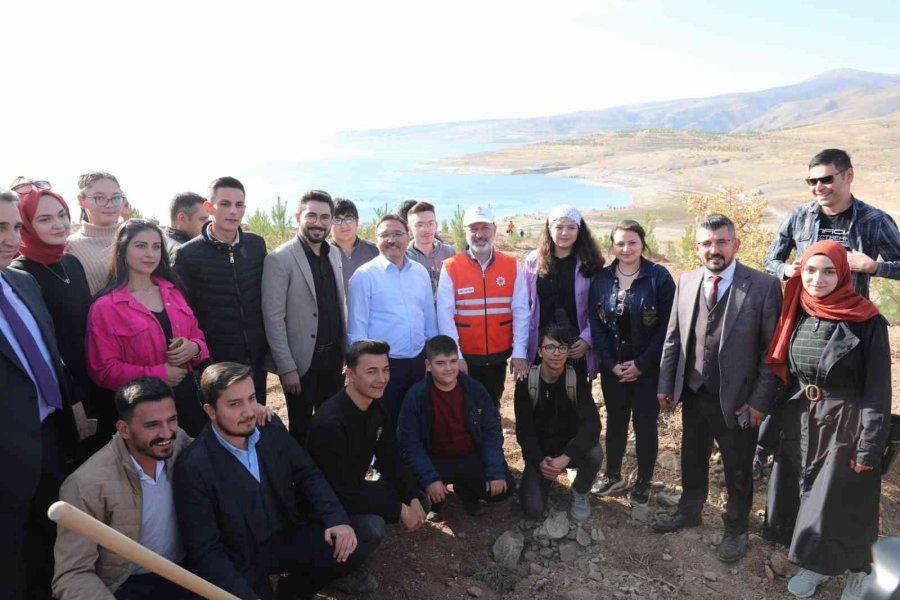 Kayseri’nin Denizi Ağaçlandırılıyor