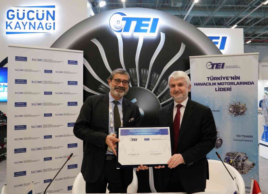 Teı Ve Sabancı Üniversitesi Arasında Kompozit Motor Parçaları Geliştirme İş Birliği