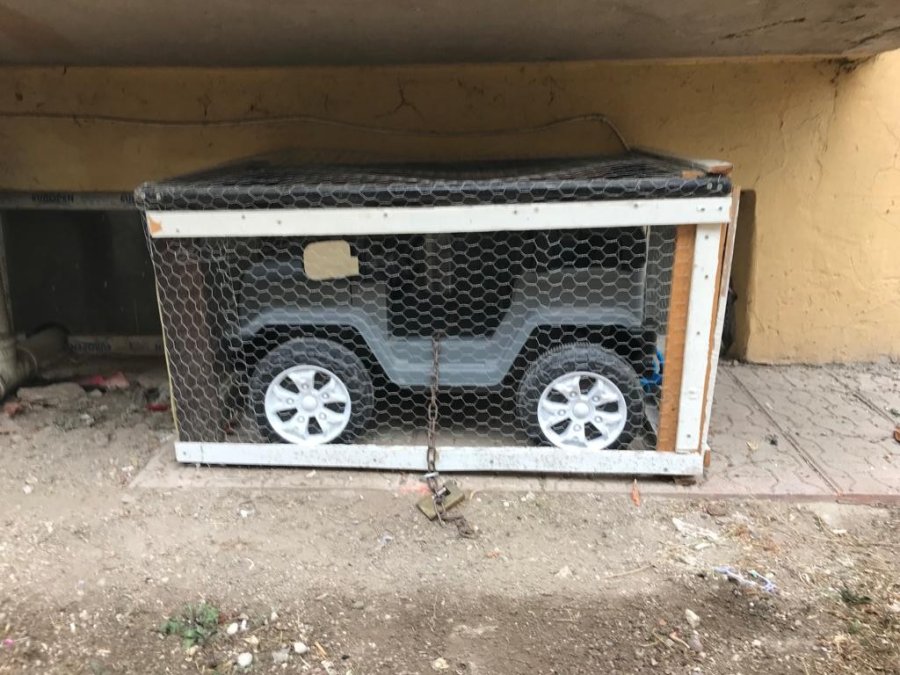 Akülü Aracı Hırsızlardan Böyle Korudu