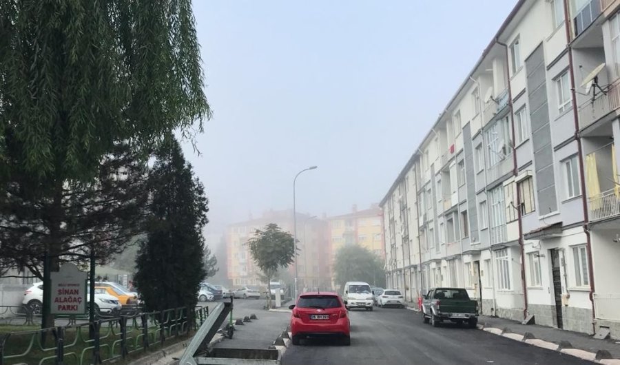 Eskişehir’de Sis Etkili Oldu