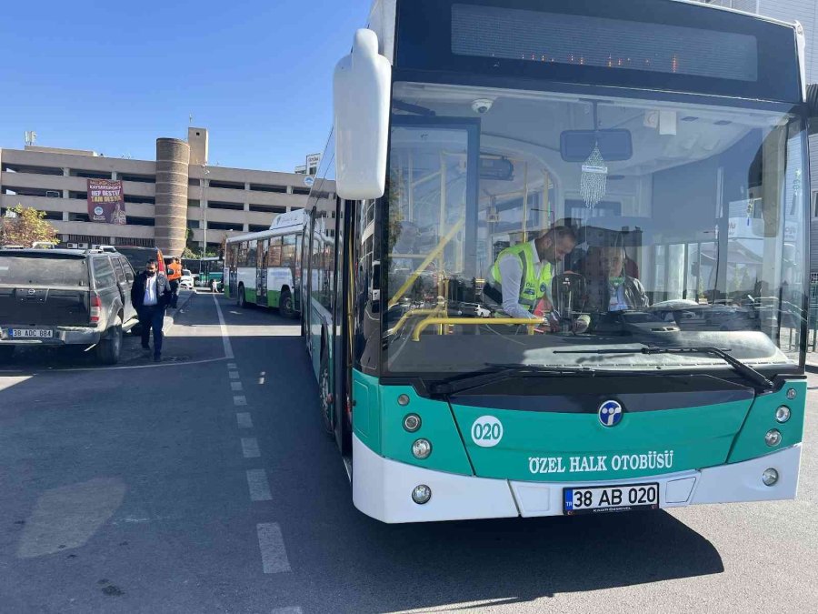 Ulaşım Aş Güvenli Ve Konforlu Ulaşım İçin Otobüsleri Denetliyor