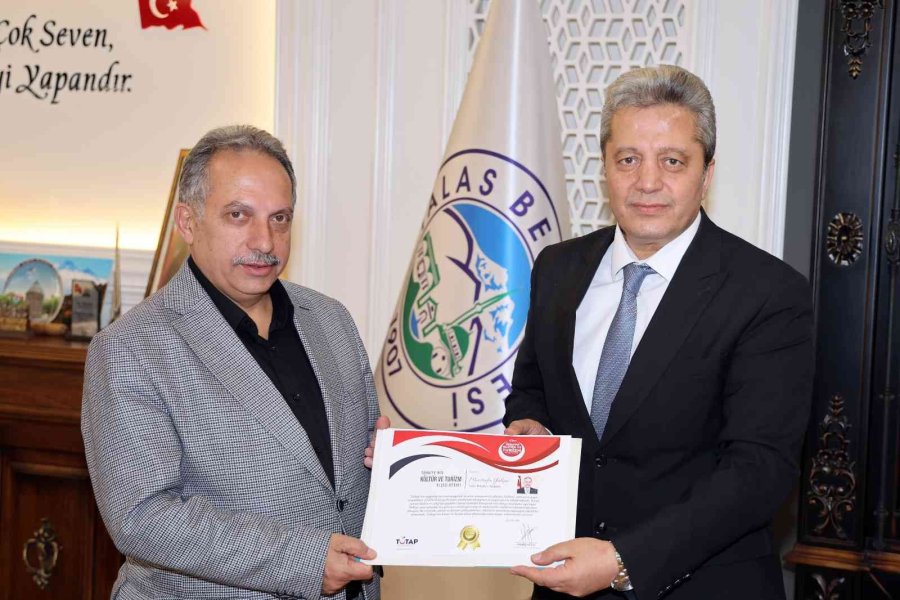 Başkan Yalçın Türkiye’nin Turizm Ve Kültür Elçisi