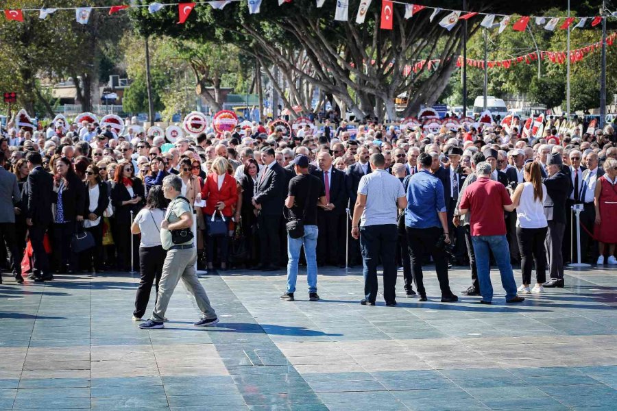 Antalya’da 29 Ekim Cumhuriyet Bayramı Kutlamaları