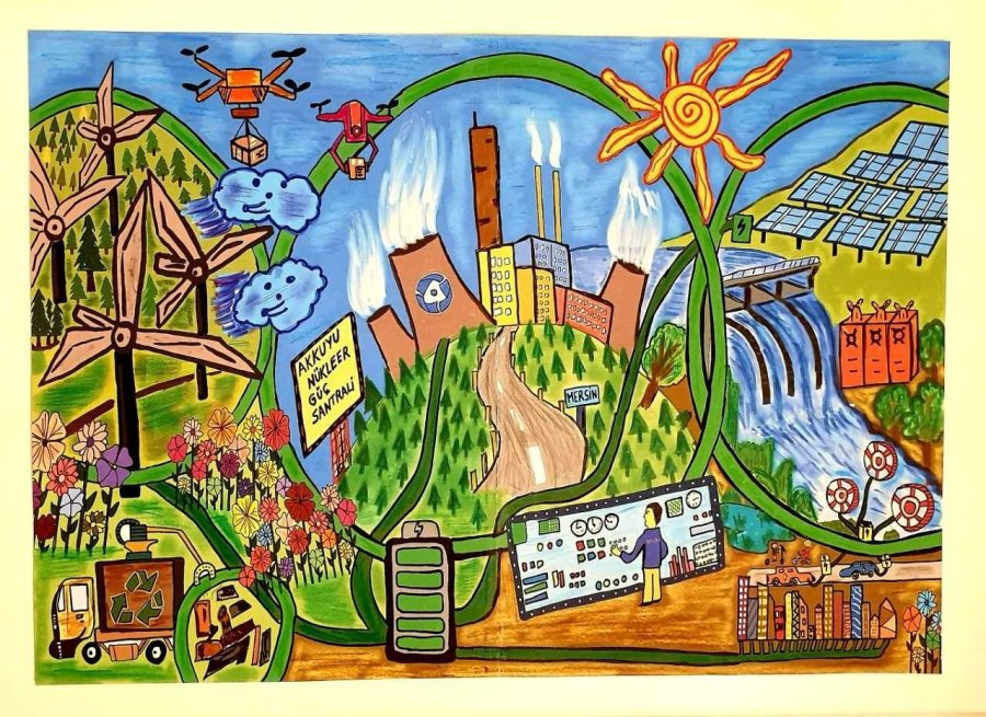 Akkuyu Nükleer’in Düzenlediği ’ulusal Çocuk Resim Yarışması’ Sonuçlandı