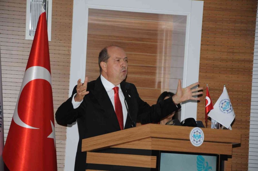 Kktc Cumhurbaşkanı Tatar: “kıbrıs’ta Bir Anlaşma Olursa İki Egemen Devletin İşbirliği Olacak”