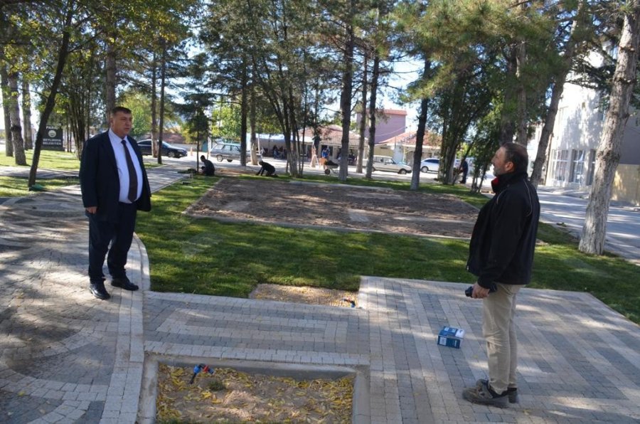 Beylikova’da Atatürk Parkı Yenilendi