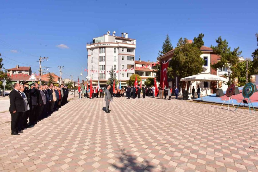 İnönü’de Cumhuriyet Bayramı Törenle Kutlandı