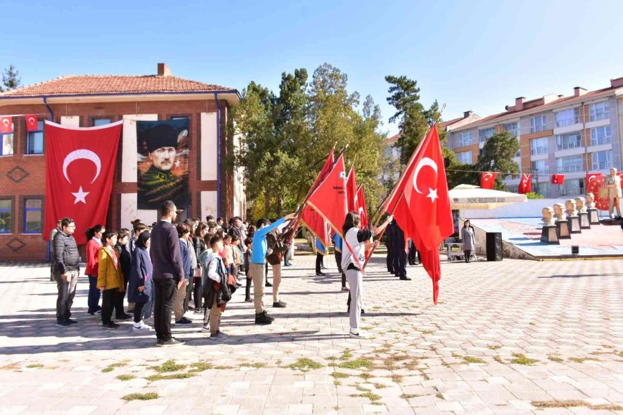 İnönü’de Cumhuriyet Bayramı Törenle Kutlandı