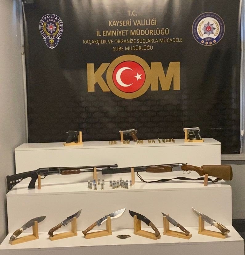 Mühimmat Deposu Değil, Silah Ticareti Yapan Şahsın Evi