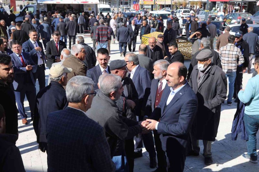 Başkan Altay Cihanbeyli Ve Kulu İlçelerinde Vatandaşlarla Buluştu