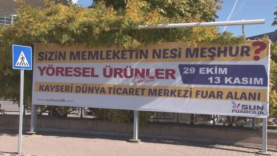 Yöresel Ürünler Fuarı Açılıyor