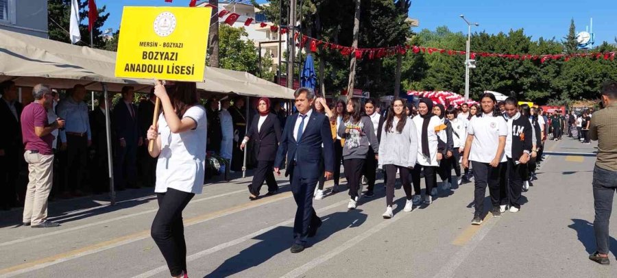 Bozyazı’da Cumhuriyet Coşkusu
