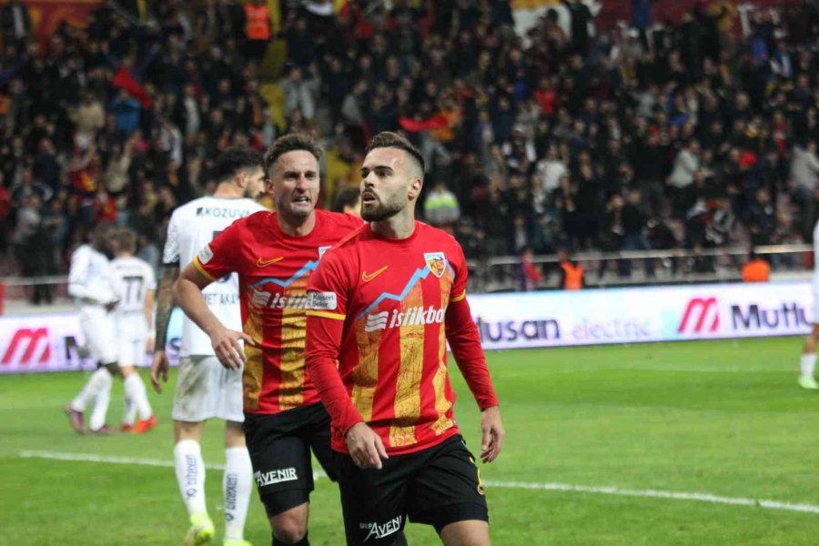Spor Toto Süper Lig: Kayserispor: 2 - Adana Demirspor: 2 (maç Sonucu)