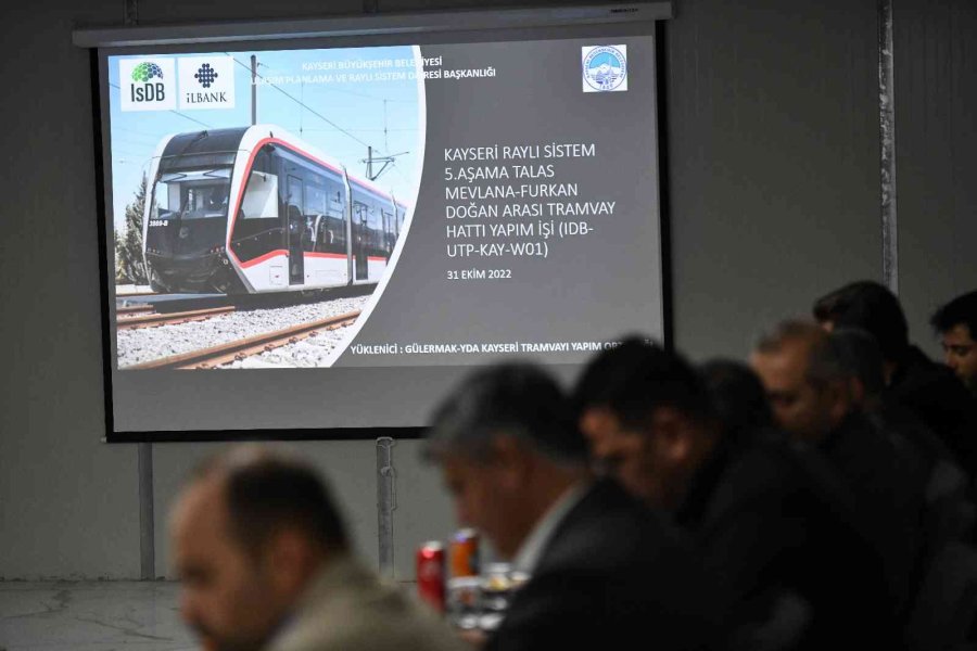 Başkan Büyükkılıç’tan Raylı Sistem Toplantısı