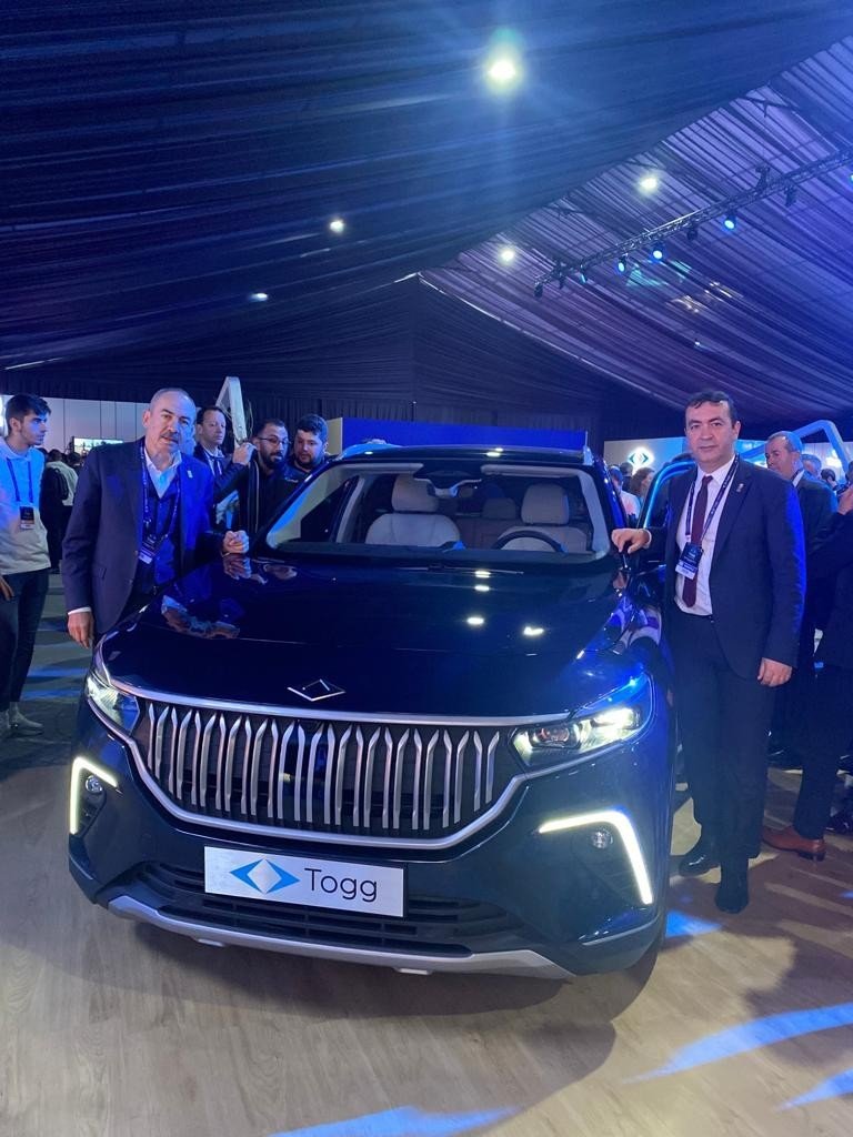 Kto Başkanı Gülsoy İle Meclis Başkanı Arslan Togg Tanıtım Törenine Katıldı