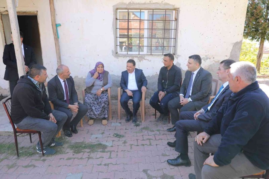Vali Çiçek’ten Felahiye Ve Akkışla Ziyareti