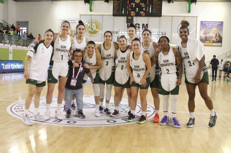 Tkbl:ogm Ormanspor: 82- Melikgazi Kayseri Basketbol: 73
