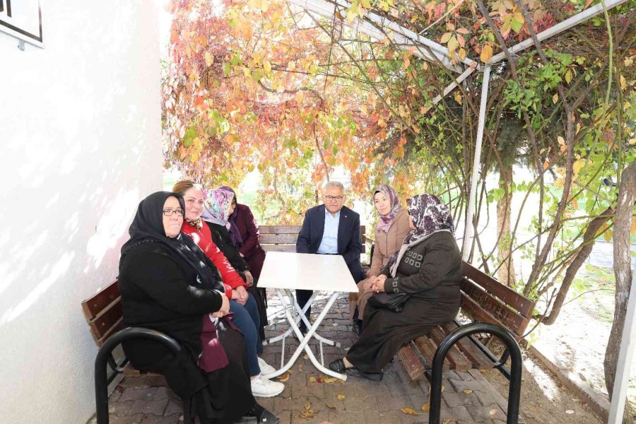 Başkan Büyükkılıç’tan Yol Yapım Çalışmalarına Yakın Takip