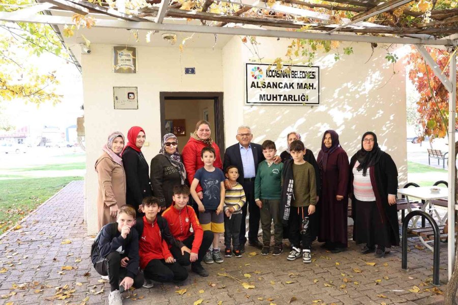 Başkan Büyükkılıç’tan Yol Yapım Çalışmalarına Yakın Takip