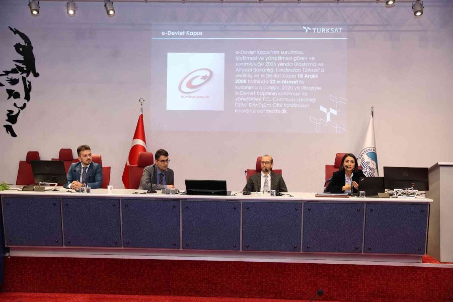 Büyükşehir’den Personele E-devlet Kapısı Hizmet Sunumu