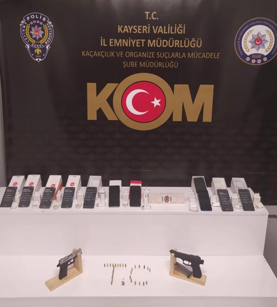Kayseri Polisi Kaçakçılara Geçit Vermedi